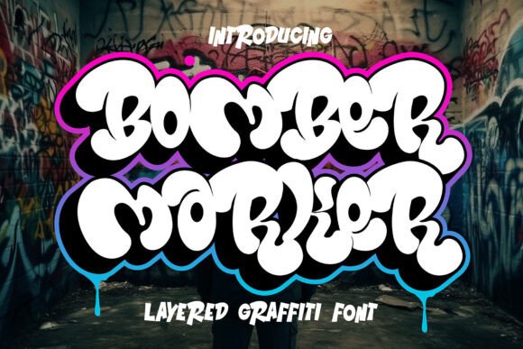 Bomber Marker: A Bold Typeface for Urban Creativity