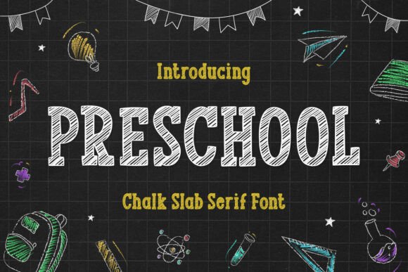 Bringing the Classroom to Life: The Magic of the Preschool Display Font