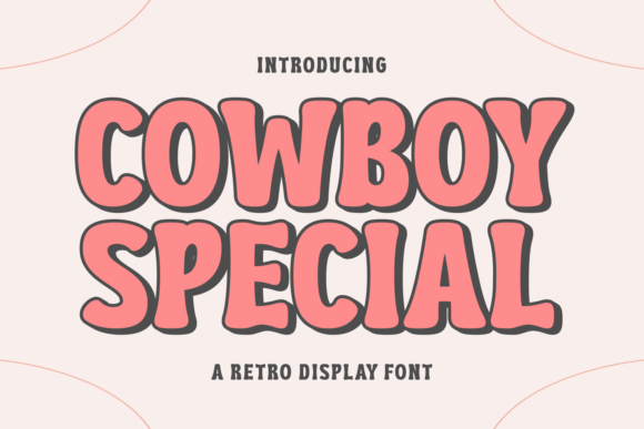 Cowboy Special: The Definitive Rustic Typeface for Modern Design
