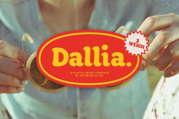 Dallia: Vintage-Inspired Font with Modern Design Appeal