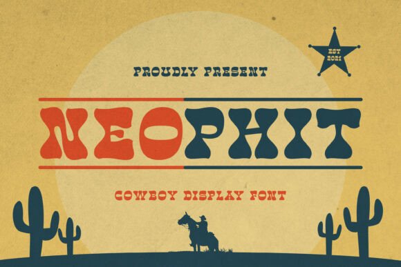 Evaluating Neophit: A Retro Cowboy Display Font