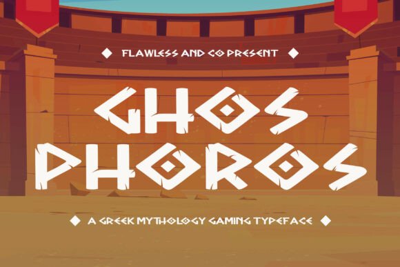 Ghosporos: A Bold Typeface Forged for Epic Storytelling