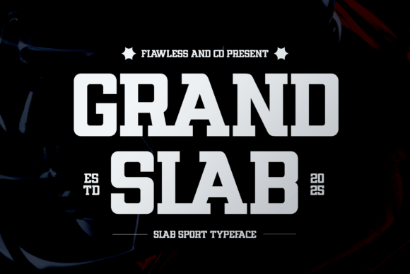 Grand Slab: The Bold Typeface for High-Impact Sports Branding