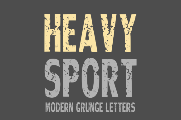 Heavy Sport: Redefining Bold Typography