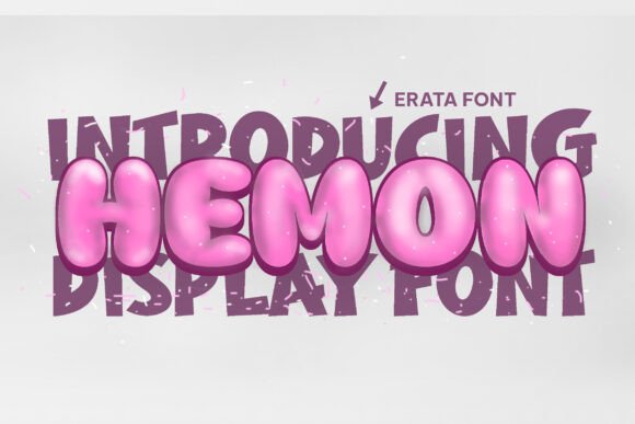 Hemon: Elevating Design with Playful Typography