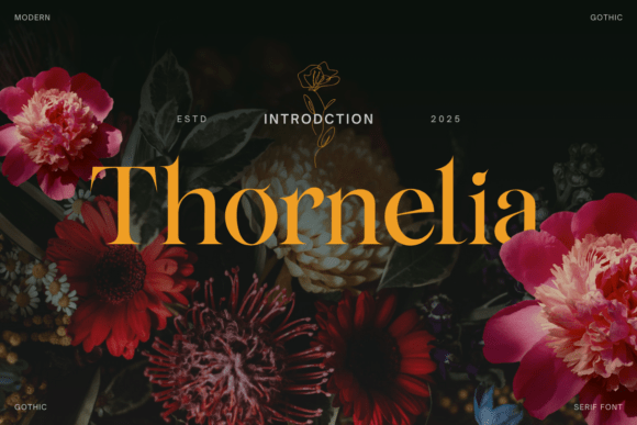 Introducing Thornelia: Where Vintage Elegance Meets Modern Gothic Sophistication