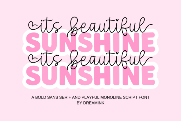 It's Beautiful Sunshine: A Dual-Style Font Evaluation