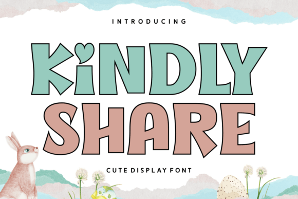 Kindly Share: The Versatile Display Font for Elegant Design Projects