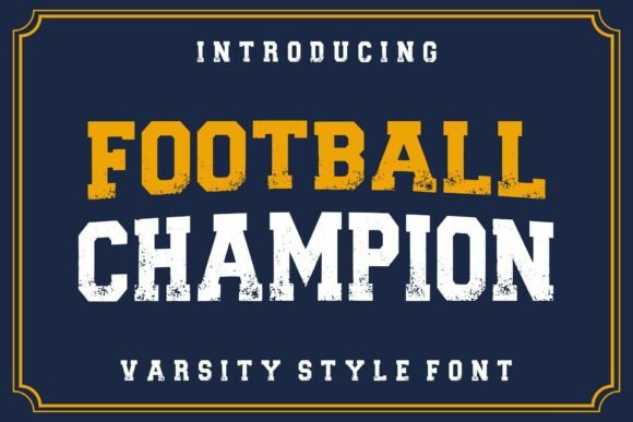 Mastering Footballchampion Regular: A Guide to Bold, Confident Typography