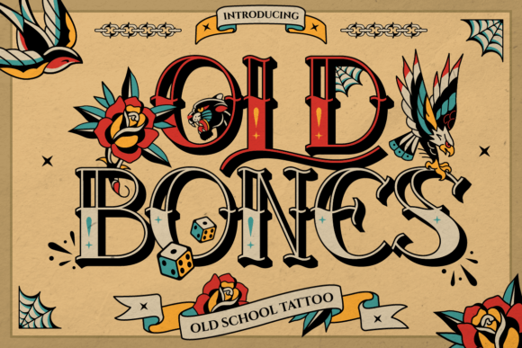 Old Bones: The Definitive Guide to 1950s Tattoo Typography