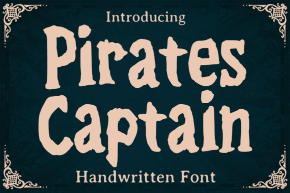 Pirates Captain: Unleashing Creativity with a Bold Pirate-Themed Font