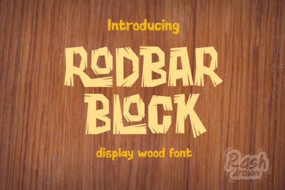 Rodbar Block: Integrating Rustic Typography into Your Design Workflow