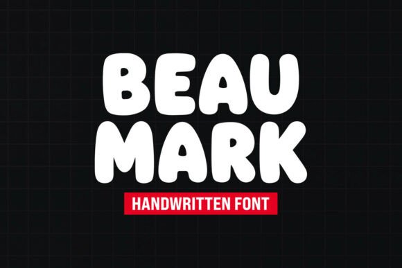 Say Hello to Beau Mark: The Groovy Bubble Font Reviving Retro Charm in Modern Design