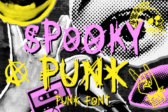 Spooky Punk: The Definitive Guide to a Rebellious Digital Typeface