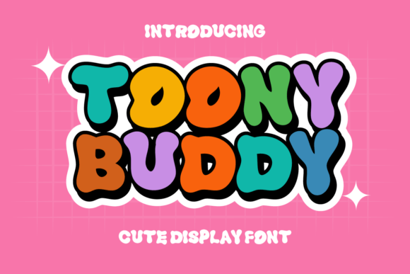 Toony Buddy: A Playful Font for Modern Creative Projects
