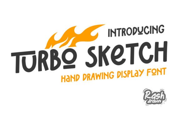 Turbo Sketch: The Bold Font for Creative Brands