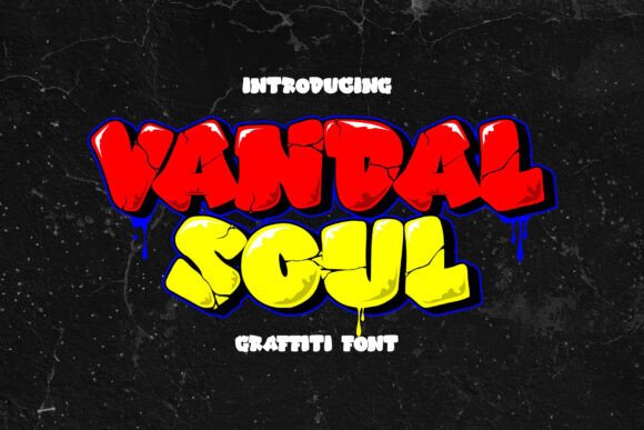 Unleash Urban Creativity with Vandal Soul: The Ultimate Graffiti-Inspired 3D Font